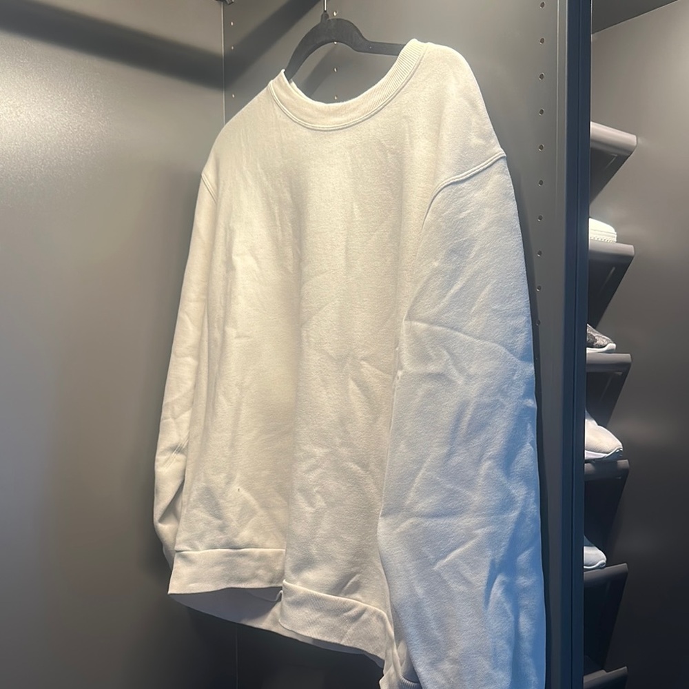 Men's Classic White Sweater
